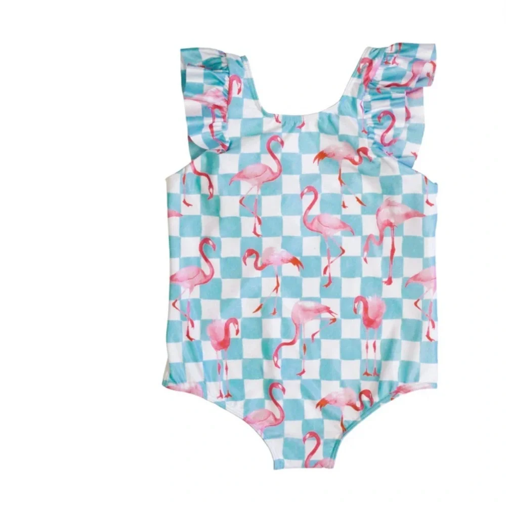 NEW! Kenny Flowers Kiddy Flowers The Copacabana One Piece Swim 12-18 Months